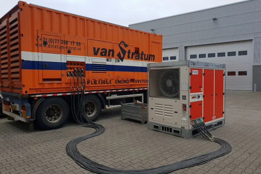 Testvoorziening voor machinebouwers